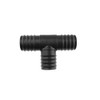 25mm 1" T Piece Plastic Barbed TUBING Connector Fish Pond