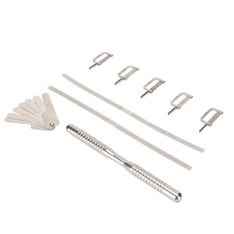 Interproximal Enamel Reduction Kit Dental Feeler Gauge Professional Portable Dental