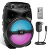 Pyle 240W Rechargeable Outdoor Bluetooth Speaker Portable PA System w/
