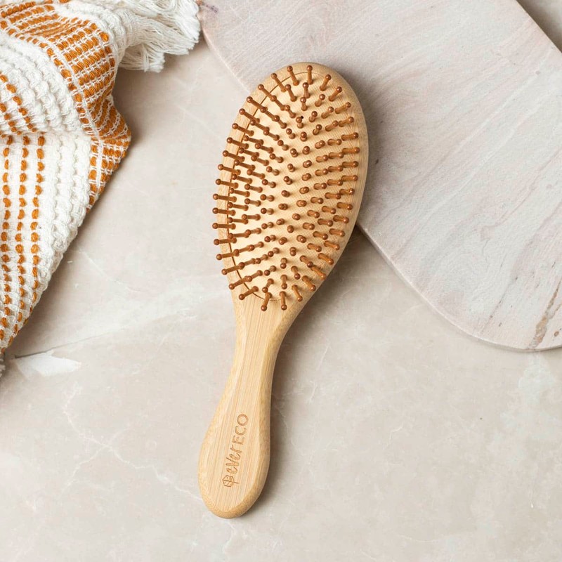 Ever Eco Bamboo Hair Brush, Medium Oval