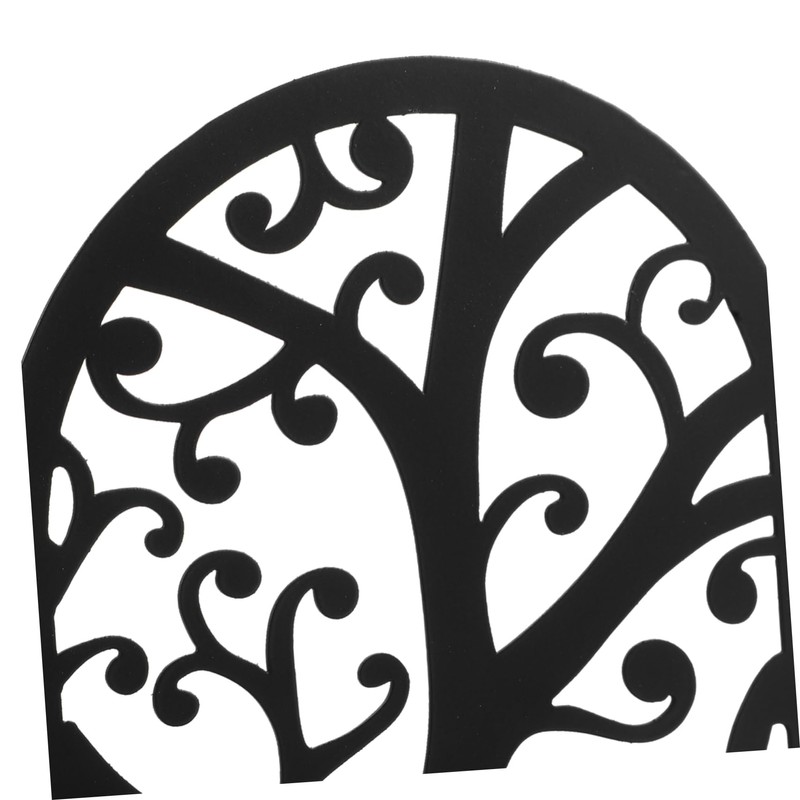 Gatuida 2pcs Tree Shadow Book Stoppers Decorative Desktop Organizer for