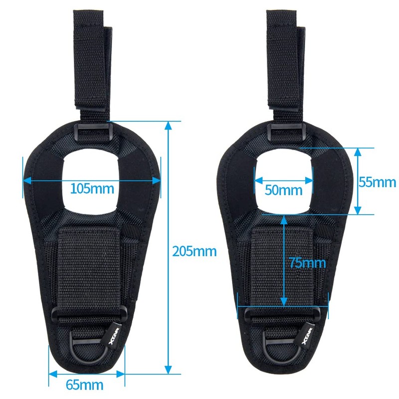 XTAR Goodman Style Glove Hand-Free Torch Holder Soft Hand Mount