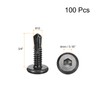 uxcell Hex Socket Self Tapping Screws, #10 x 3/4" 410