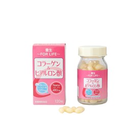 【丸藤】豊生 コラーゲン＆ヒアルロン酸 120粒
