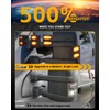 GSOWO LED Sequential Switchback Side Mirror Marker Lights for 2008-2016