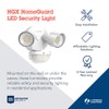 Lithonia Lighting HomeGuard 2-Light LED Outdoor Flood Lights, Motion Sensor
