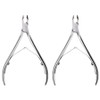 Angel Nail Nipper T703, Green, 2 Pieces / 천사네일 니퍼 T703, 그린, 2개