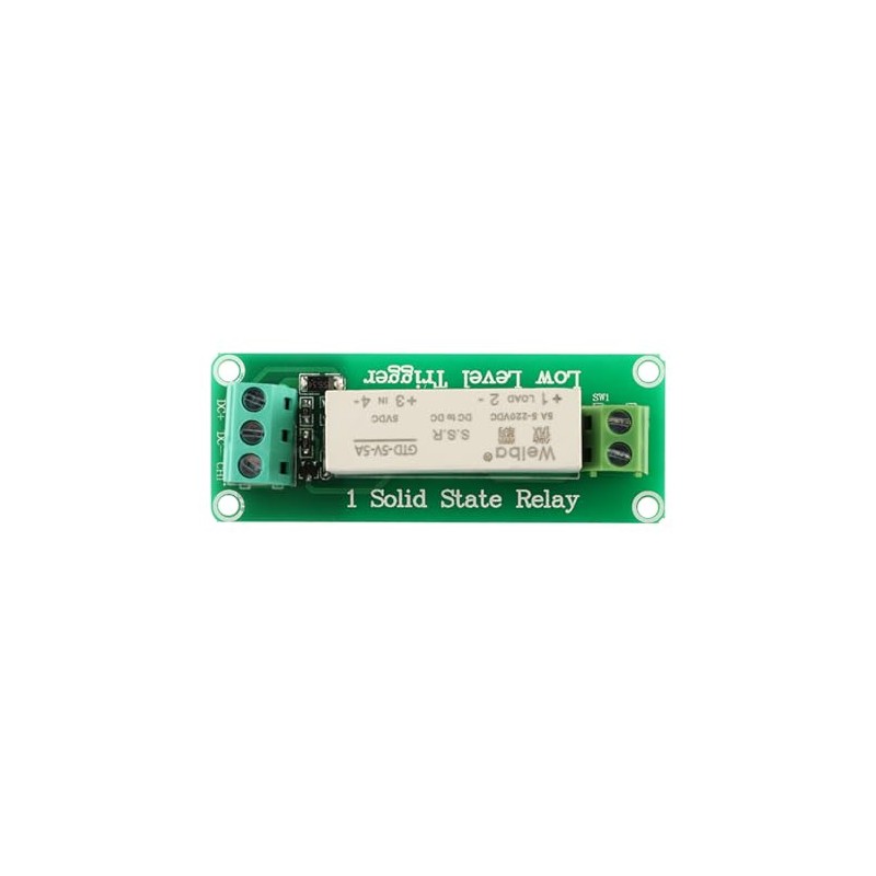 MusRock 1 Channel 5V Low Trigger Solid State Relay Module