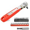 1 Pcs Right Angle Screwdriver, Ratchet Screwdriver, Mini Ratchet Set,