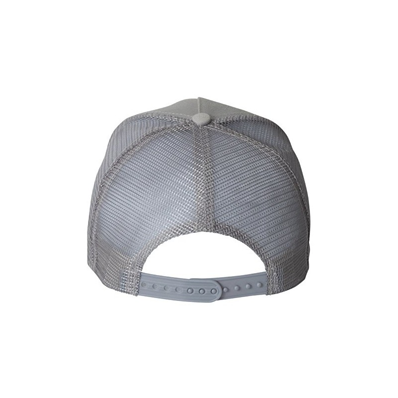 Mega Cap Five-Panel PET Mesh Back Trucker One Size Black