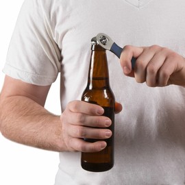 Pavilion Gift Company 67740 Boat Life-Navy Blue Key Chain Bottle Opener Keyring