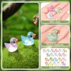 100pcs Mini Resin Ducks,40pcs Luminous Mini Ducks and 60pcs Mini
