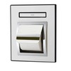 KAISERAUM Recessed Toilet Paper Holder with Pop-Out Shelf, Tissue Paper