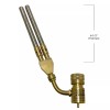 Appli Parts APHT-1D2 Double Burner Hand Torch for Soldering Brazing