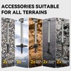 TOBTOS Trekking Poles, 2 Pack 7075 Aluminum Walking Sticks with