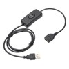 MECCANIXITY USB Extension Cable with ON/Off Toggle Switch 1m USB