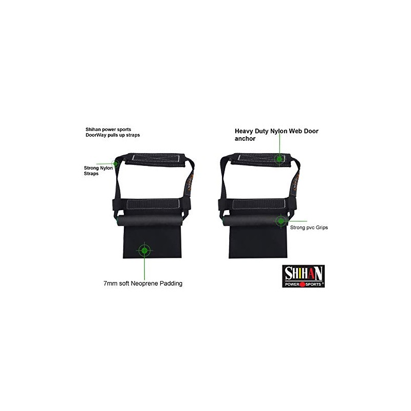 Shihan Doorway pulls P-1 Handles Gymnastics Hanging Gym Straps/Handles for