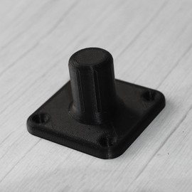 PIAOLGYI Bracket for Bird Buddy Bird Feeder Pole Mount,Bird Accessories Compatible with Bird Buddy Birdfeeder(Black)