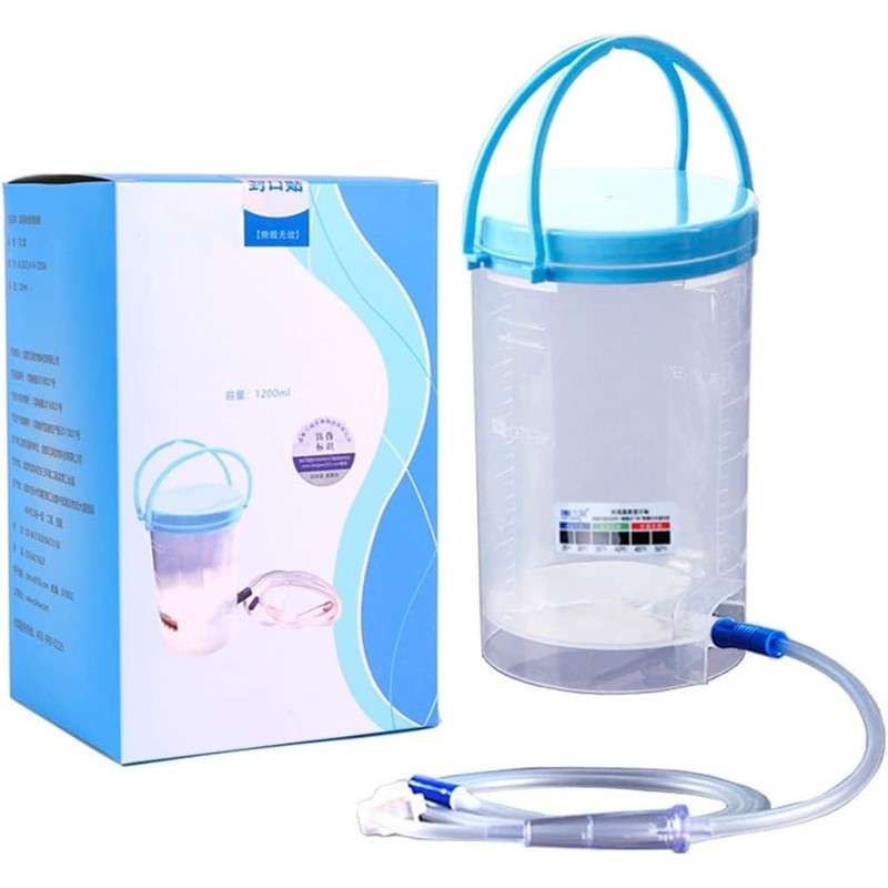 Reusable Enema Kit for Detox, Unisex Coffee Bucket - 1200ML