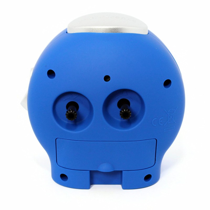 Atlanta Children's Alarm Clock for Boys Blue Football Quartz Alarm