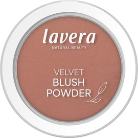 lavera Velvet Blush Powder -Nude Terracotta 03 - fresh complexion - long-lasting - velvety & light texture - vegan - natural cosmetics - 5g