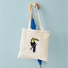 CafePress Toucan Tote Bag Reusable Natural Beige Canvas Shopping Bag