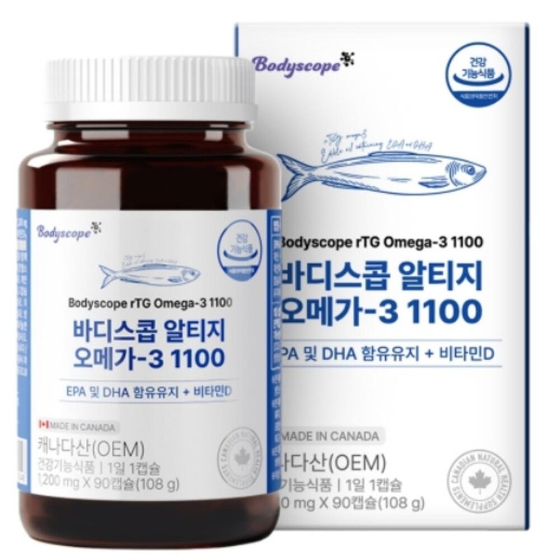 RTG Omega 3 Omega Vitamin Omega Nutrients / RTG오메가3 오메가비타민