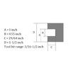 WFLNHB AXA 4Pcs #1 Quick Change 250-101 Tool Post Turning