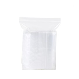 TEHAUX 100pieces Thickened Zipper Reclosable Storage Bags Sealed Bags for Organizing Home Office and Retail Use Heavy Duty