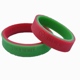 Chewigem Emotichew Bangle - Strong, Smooth & Discreet Sensory Chew & Communication Aid for Adults with Autism, ADHD, SPD & Anxiety Needs. Calming Aid for Sensory Processing Difficulties & Improved Focus.