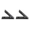 PATIKIL 45 Degree Angle Corner Brackets, 2Pcs 2.32x0.55 Inch Aluminum