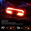 Bike Tail Light Wireless Remote Control Safety Bicycle Night Riding