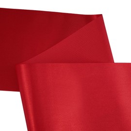 VATIN 4 Inch x 22Yards Wide Red Satin Solid Ribbon Large Ribbon for Grand Opening Ribbon Cutting Ceremony Kit Chairs Pageant Sashes Table Hair Car Bows Gift Wrapping Wedding Party Festival Decoration