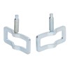 2pcs Exhaust Manifold Clamp Repair Kit Manifold Stud Clamp Replacement