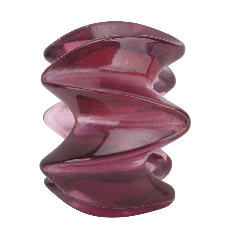 Resin Massage Ring Lotus Shaped Reduce Muscle Fatigue Facial Gua