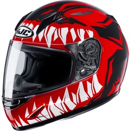 HJC CL-Y Zuky Natural Motorcycle Helmet, DOT Approved (MC1, Large)