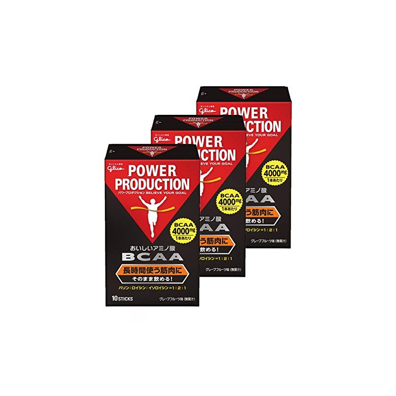 GLICO Power Production Delicious Amino Acids, BCAA, Stick , ,