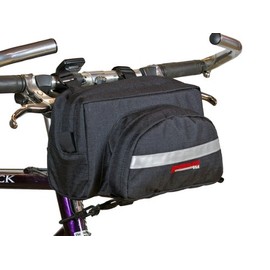 Bushwhacker Durango Bicycle Handlebar Bag – Front Pack for Cycling with Tool Pouch Holder and Carrier Storage – Perfect for Cycling Accessories, Commute, and Bike Touring