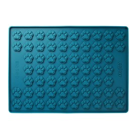Collory Medium Pfoten (3cm) Silikon Backmatte, Hunde Tatzen, Backform für DIY Hundekekse und Leckerlis, Knochenbackform, Pralinenform, Schokoladenform, Antihaftend und Lebensmittelecht (BPA-Frei)