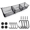 Upgrade Cargo Net Trunk Bed Organizer for Ford/Dodge/GMC/Chevy Silverado/Toyota/Nissan/Honda/Lincoln and