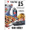 Jonny Javelin Boy Age 15 You're 15 Today Happy Birthday