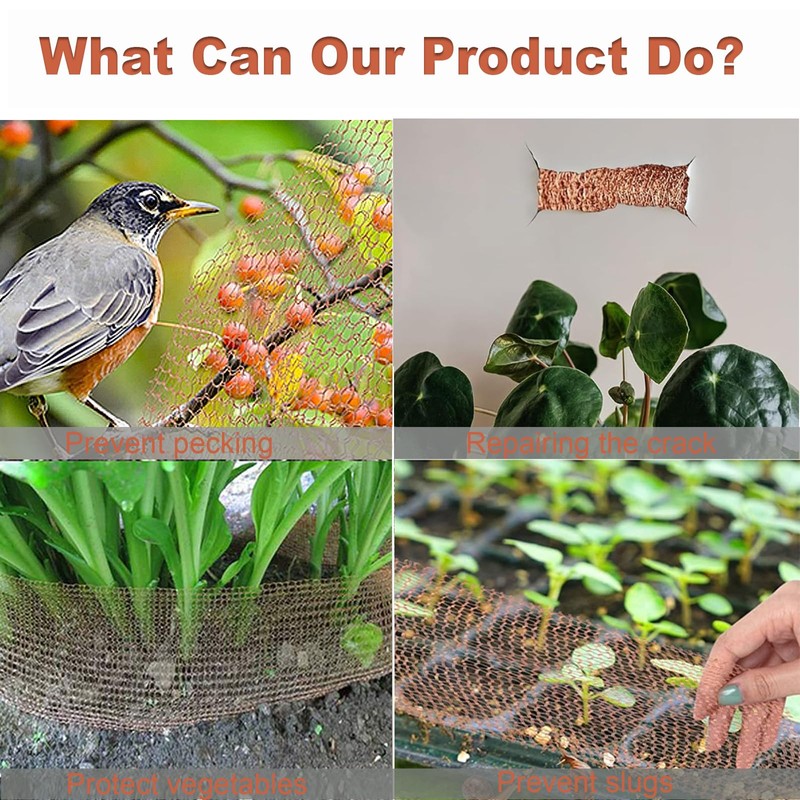 Copper Mesh Screen Chicken Wire Hardware Cloth Copper Wool Rodent