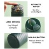Toothpick Dispenser PP with Toothpicks Pack of 2 Dark Green