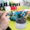 Airbrush Cleaning Pot Glass Steel and Plastic Made Paint Cleaning