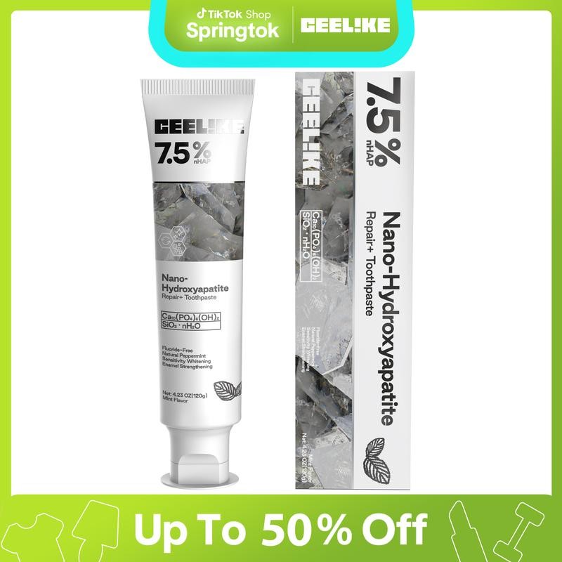 Ceelike Nano Hydroxyapatite Toothpaste | Repairs & Strengthens Enamel |