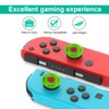 LQIOACU Joystick Caps, Joy con Strap, Thumbstick Caps, Grip Joystick