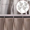 Heavy Duty Metal Curtain Drapery Hooks (50 Pack) Curtains, Drapes,