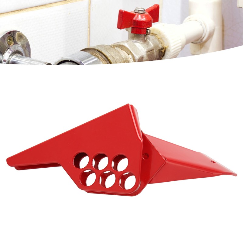 Safety Valve Lock Red Rust Resistance Rugged Friction Reduction Standard
