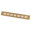 40x300mm Air Vent Cover - Aluminium Ventilation Grille - Gold