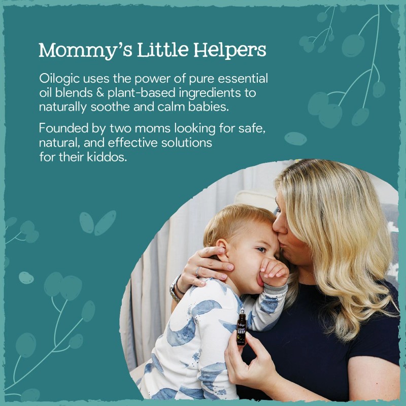 Oilogic Oatmeal Epsom Salt Bath Soak for Babies - Gentle